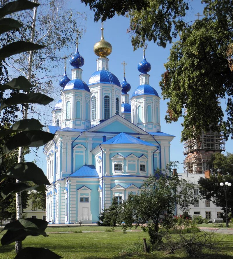 Красивые тамбовские места. Церковь Пресвятой Богородицы Тамбов. Троицкий монастырь Тамбов.