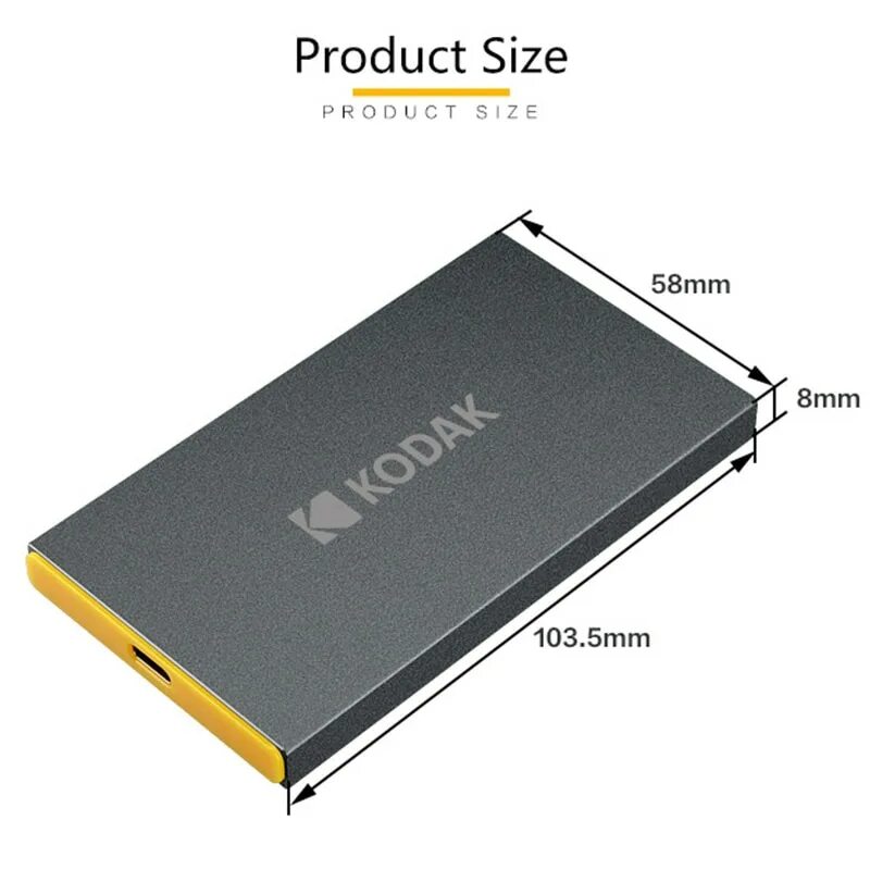 Kodak ssd. Kodak ultra f9.