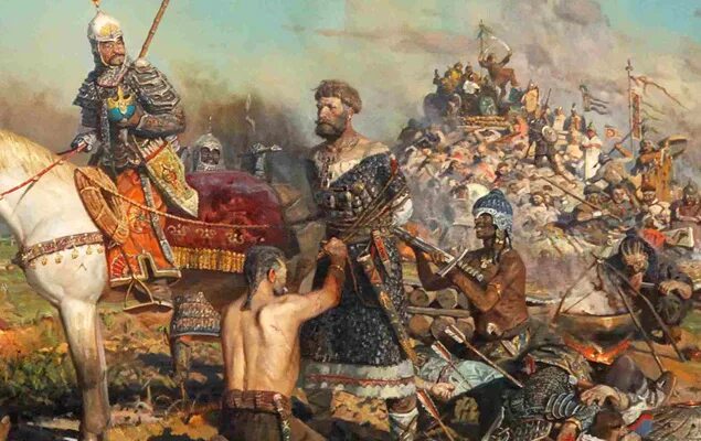 татаро-монгольское иго на руси. судбищенская битва 1555. монгольское завоевание волжской булгарии. борьба русских земель с монголами.