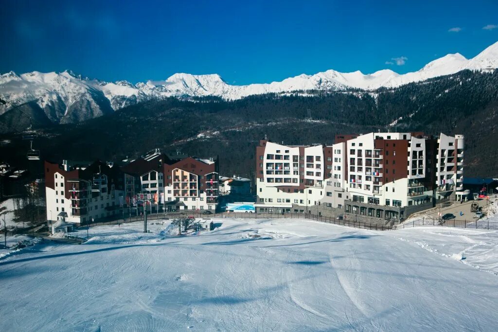 Олимпийская деревня Эсто садок. Rosa ski hotel