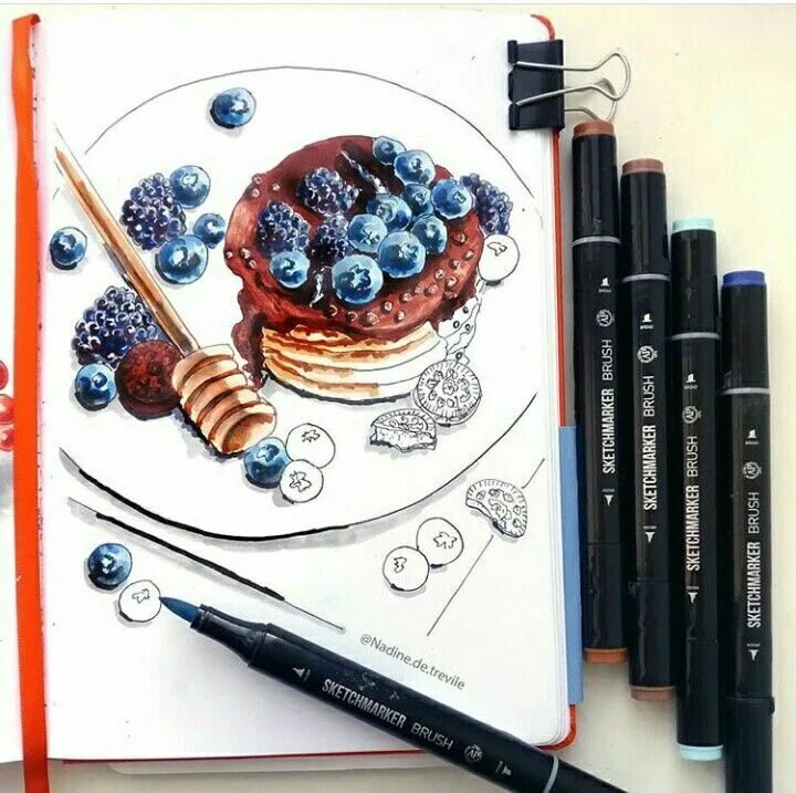 Скетчбуки sketchmarker