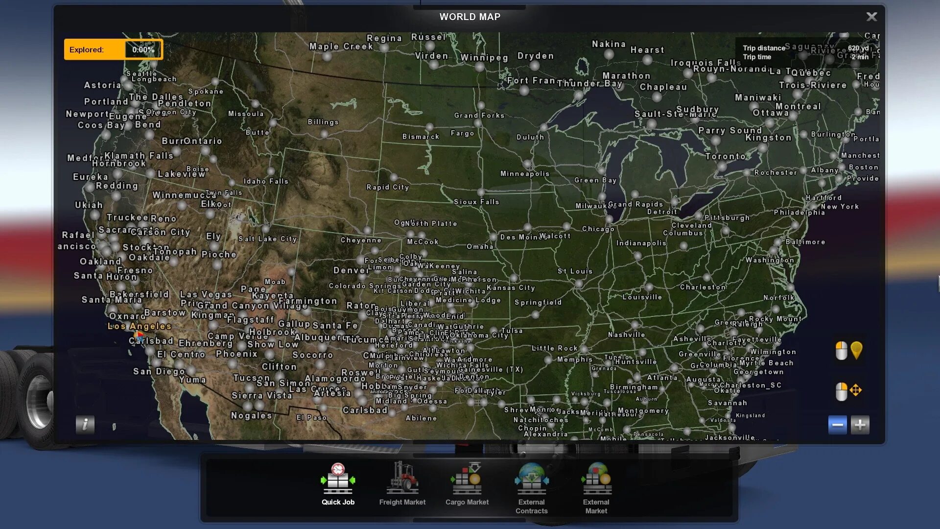 Fss fc ln state hist. American Truck Simulator 2 карта. American Truck Simulator карта без DLC. American Truck Simulator стандартная карта.