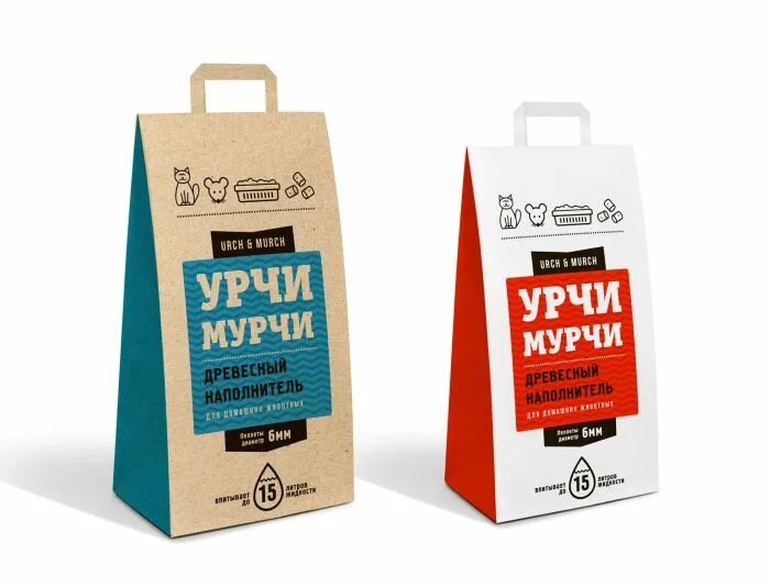 Упаковка древесного наполнителя. Упаковка древесного наполнителя