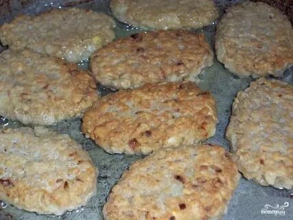 Котлеты из геркулеса постные с картошкой
