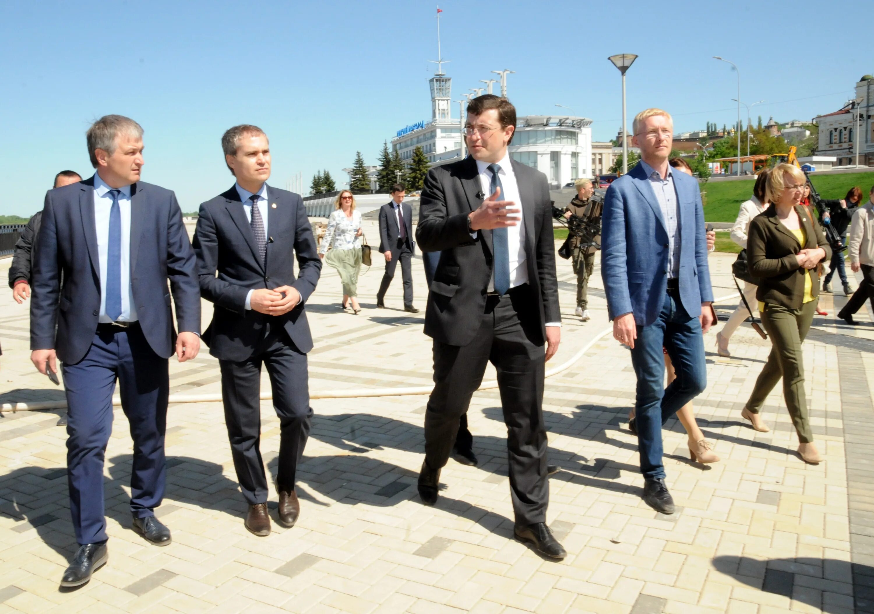 Открытие Нижневолжской набережной в Нижнем Новгороде 2018. Нижегородспецгидрострой. Нижегородспецгидрострой Победы в тендерах. Сайт открытый нижний новгород