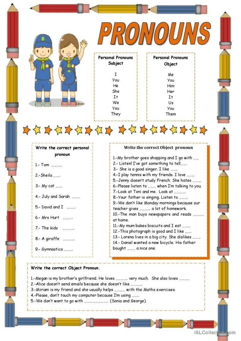 Объектные местоимения в английском языке Worksheets. Местоимения в английском языке Worksheets. Subject pronouns в английском языке. Objective pronouns упражнения.