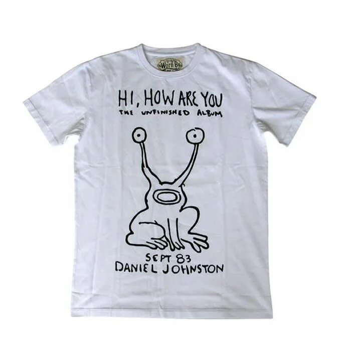 Hi how are you getting on. Kurt cobain daniel johnston. hi, how are you дэниел джонстон. футболка курта кобейна hi how are you. футболка hi, how are you.