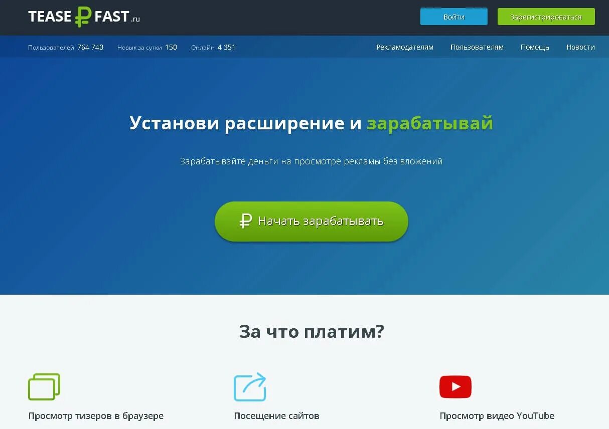 Заработок денег на просмотре рекламы. Teaserfast. Заработок браузера. Деньги за просмотр рекламы.