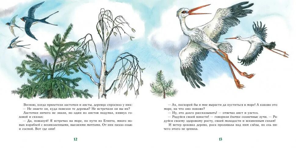 андерсен ель читательский дневник