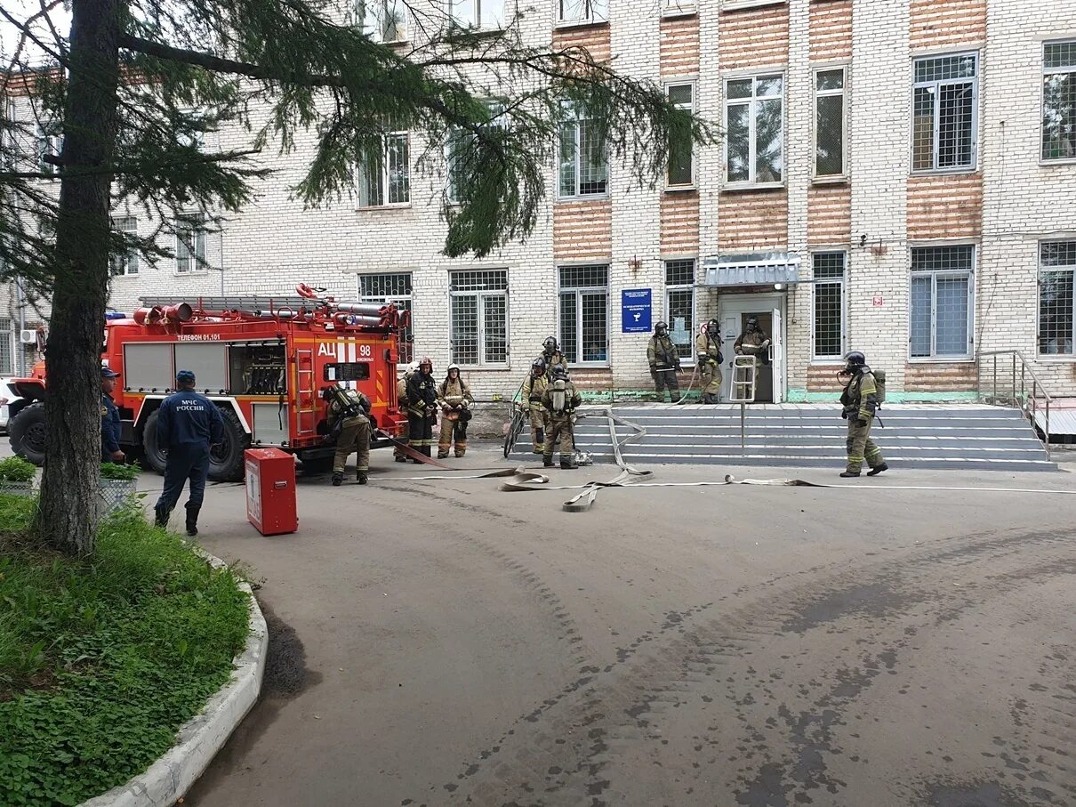 Пожары на объектах здравоохранения