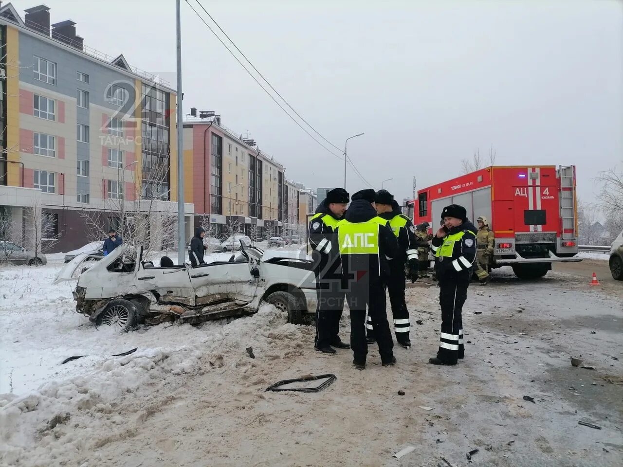 Авария 25 ноября под Казанью. Падение самолета в Казани.