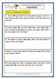 Video worksheets