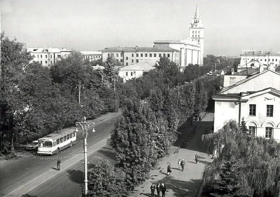 Воронеж Ансамбль площади Никитина ОКОЛЕСОВ Дзен