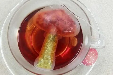 Чайный пакетик поза
