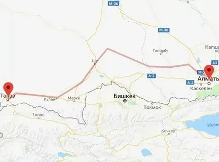 Тараз алматы расстояние на машине