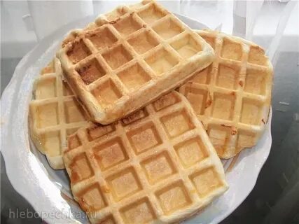 Слойки в вафельнице