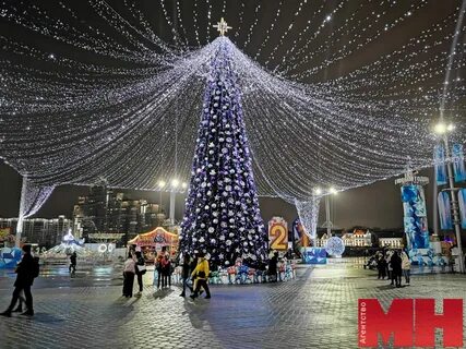 Новогодние праздники в минске