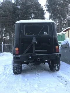 Уаз хантер задний вид