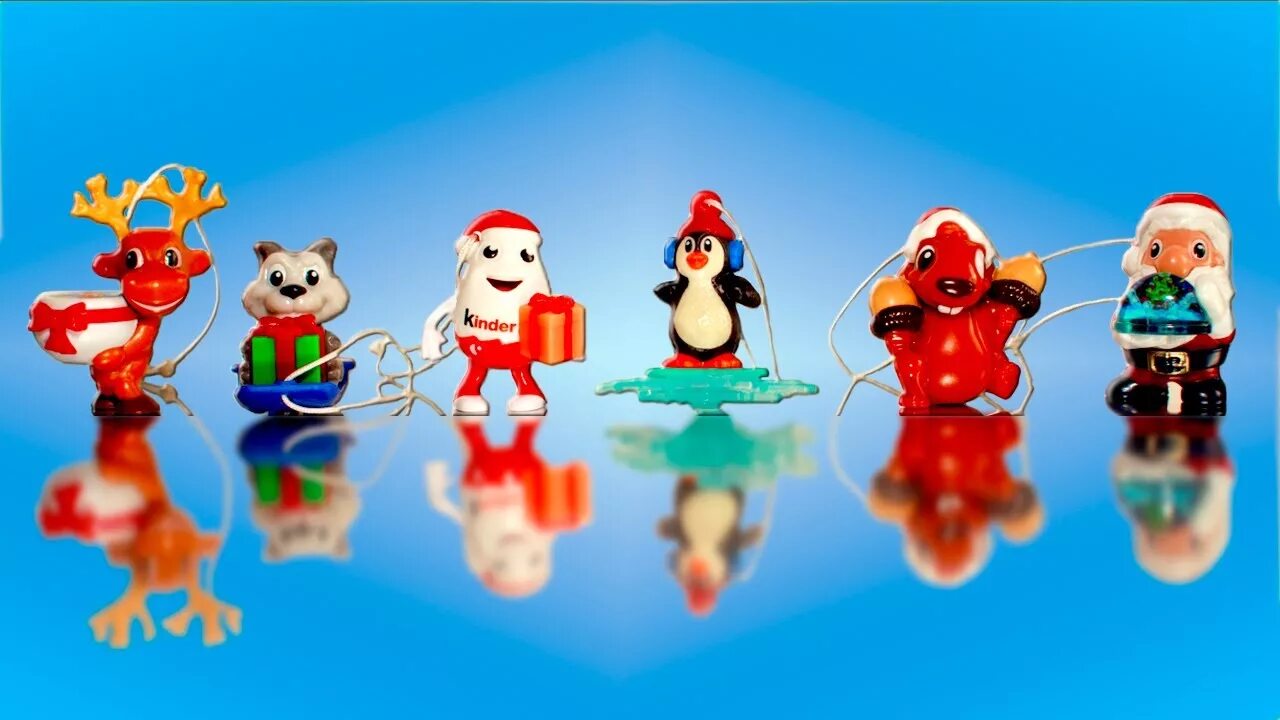 Включи kinder toys. Киндер игрушки. Киндеры игрушки. Игрушки из киндеров. Новогодняя коллекция киндеров.