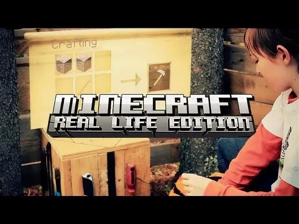 Real life edition. Minecraft real Life Edition.