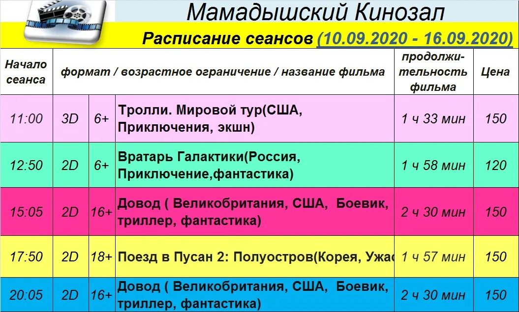 Рязань малина кинотеатр расписание сеансов на сегодня. Мамадышский кинозал. Кинозал Мамадыш расписание сеансов. Барс кинотеатр Рязань расписание сеансов. Кинотеатр Михайловка расписание.