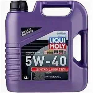 Synthoil high tech 5w 40 5л