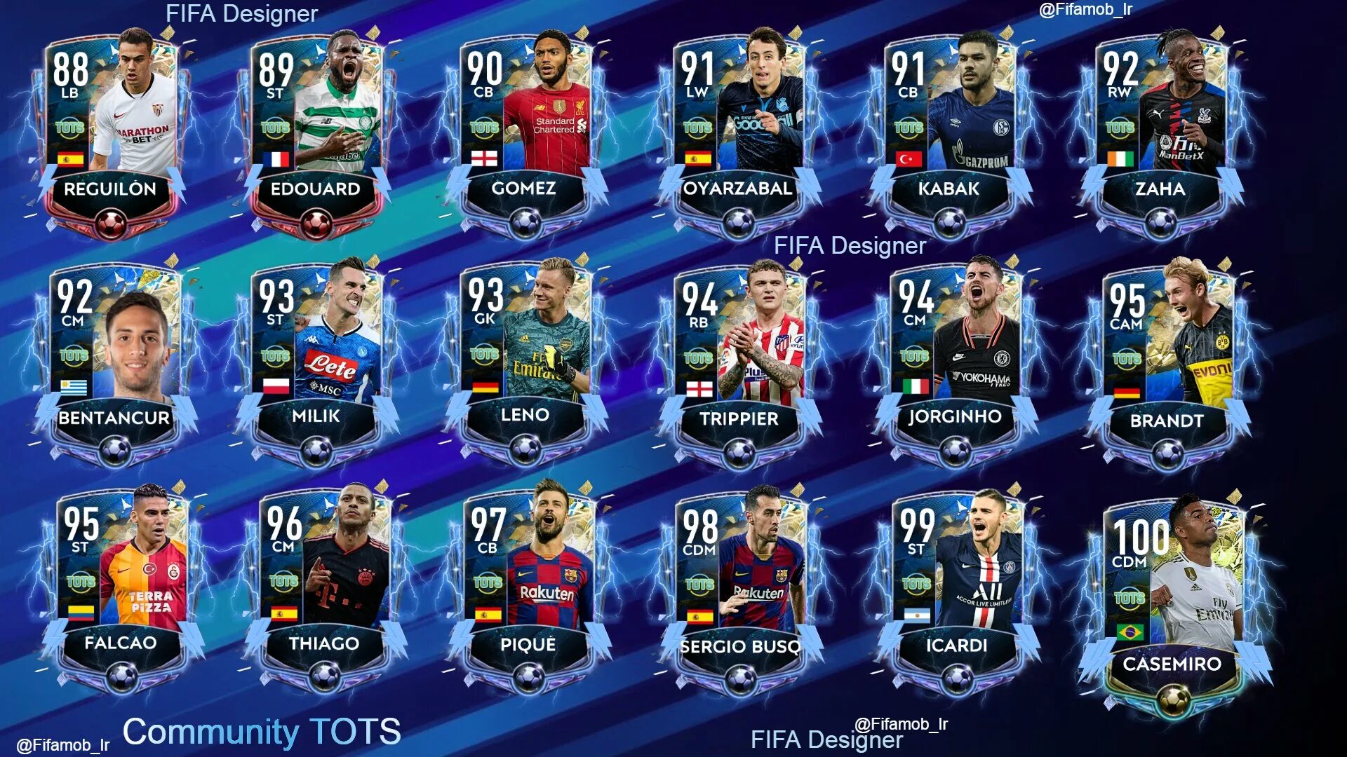 Fc mobile cards