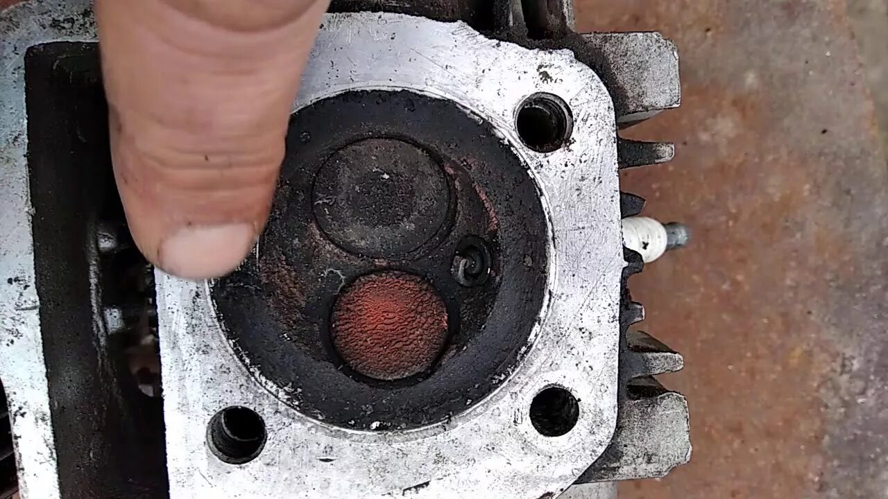 Мопед Рейсер RC50QT-3,ремонт ГБЦ. - YouTube