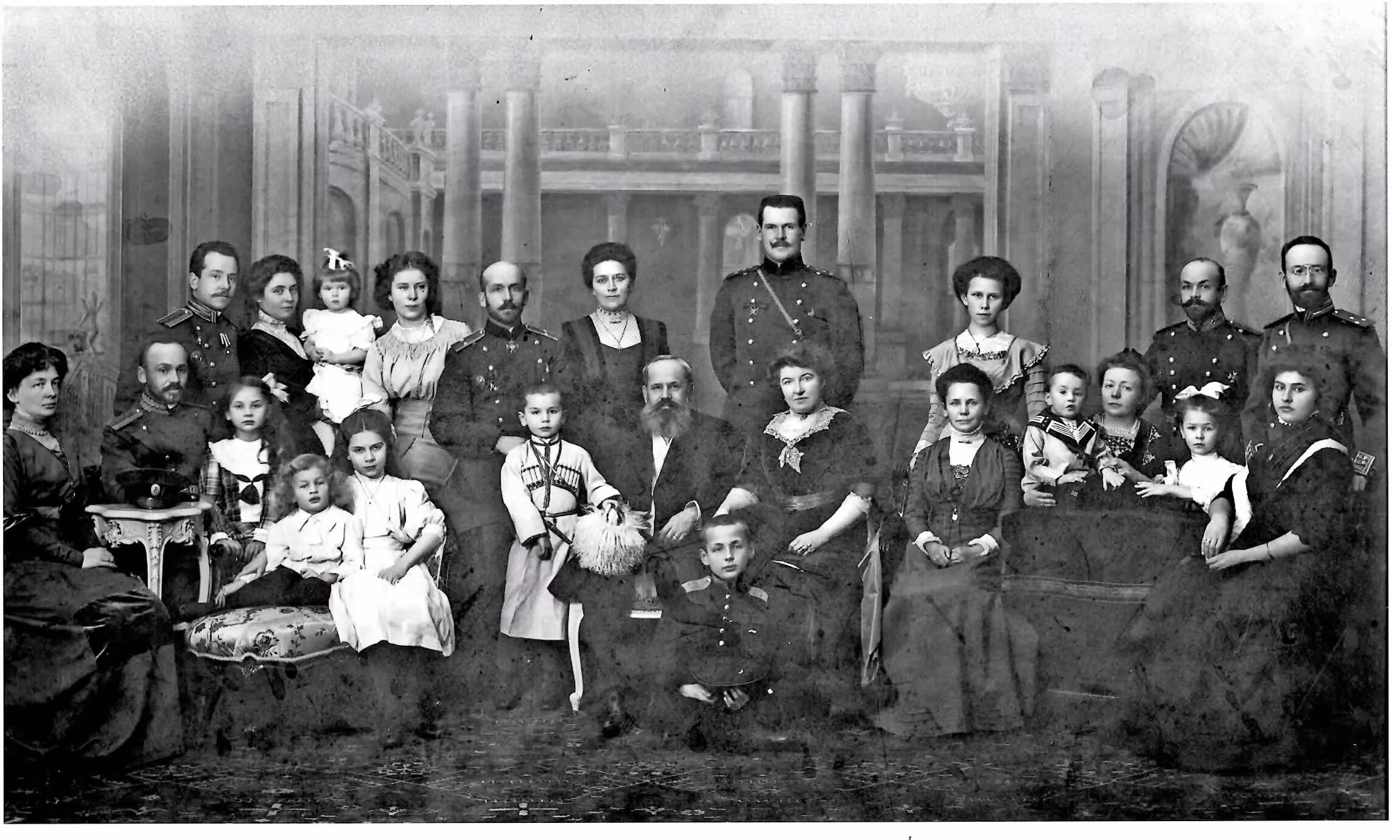 Многодетные семьи в Российской империи. Семья в Российской империи.