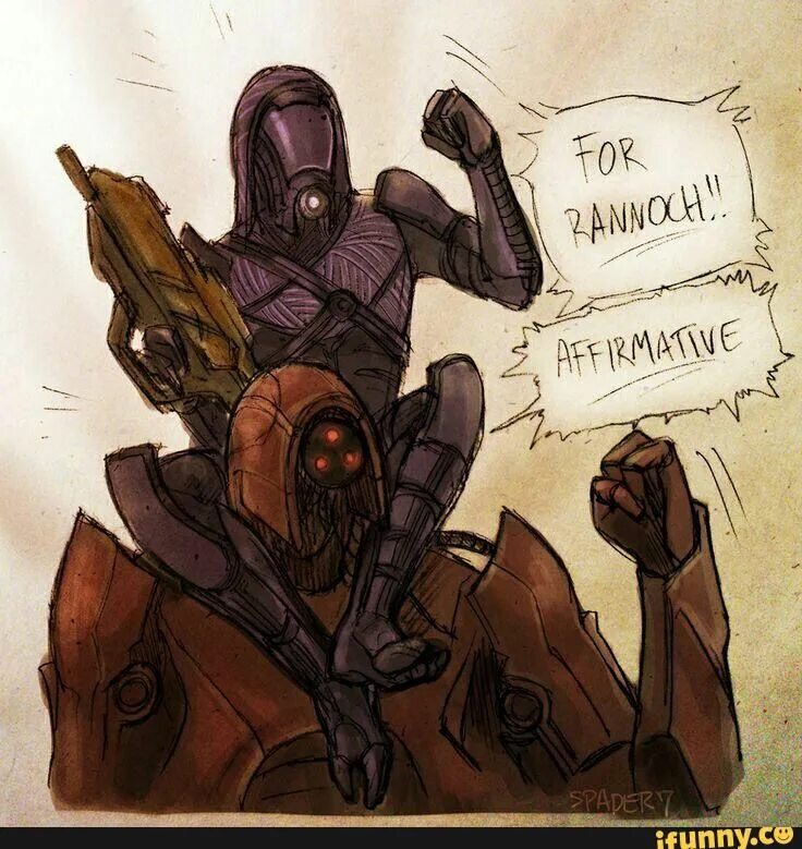 Mass effect помирить гетов и кварианцев