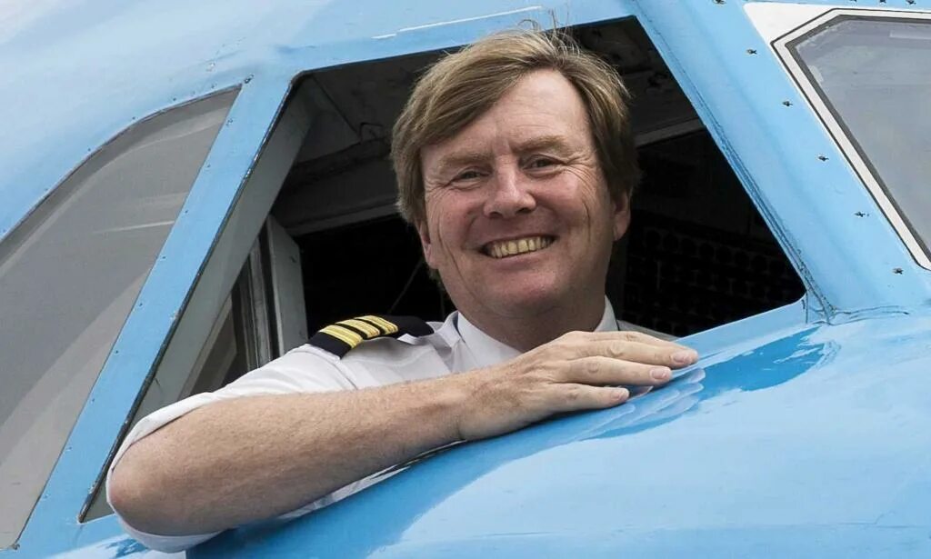 Глава государства нидерландов. Король Нидерландов пилот KLM.