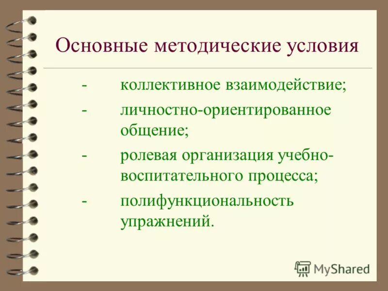 Методические условия урока. Личностно ориентированное общение. Методические условия это. Основные методические категории.