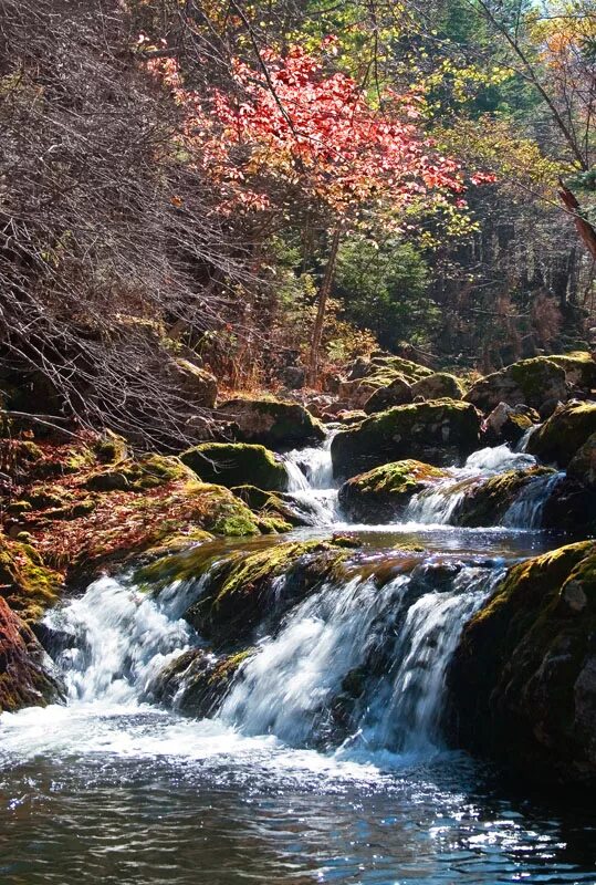 а по камушкам речка бежит. ручей горная речка урал.