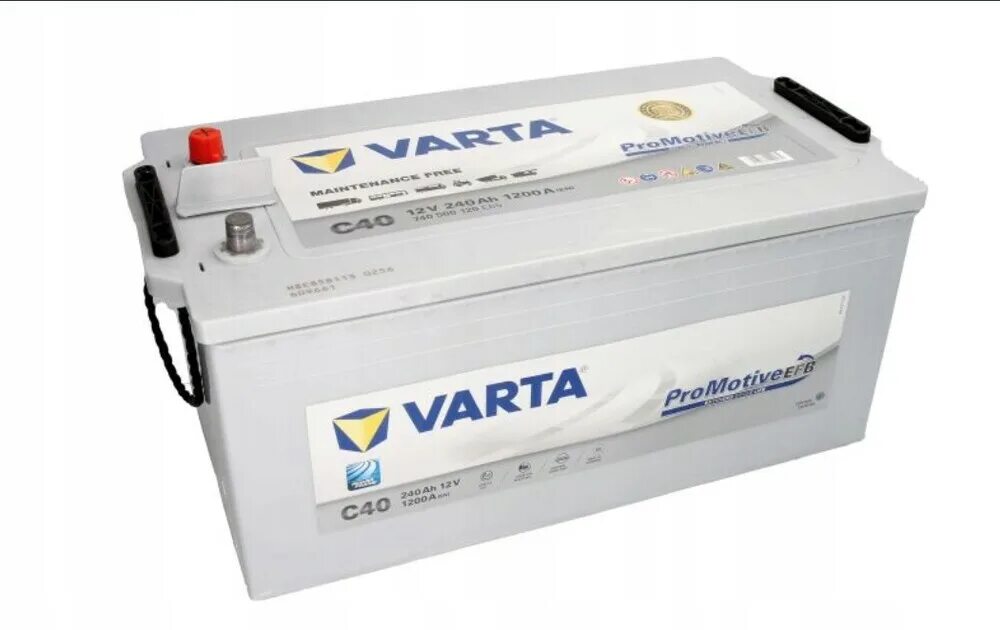 Аккумулятор к5 камаз. Varta 740500120. аккумулятор варта 240 ампер. varta 240 efb. акб 12v varta.