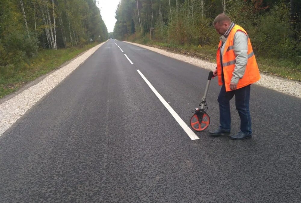 Автодорога Ковернино-Семенов. Ремонт дороги. Дорога. Безопасные дороги.