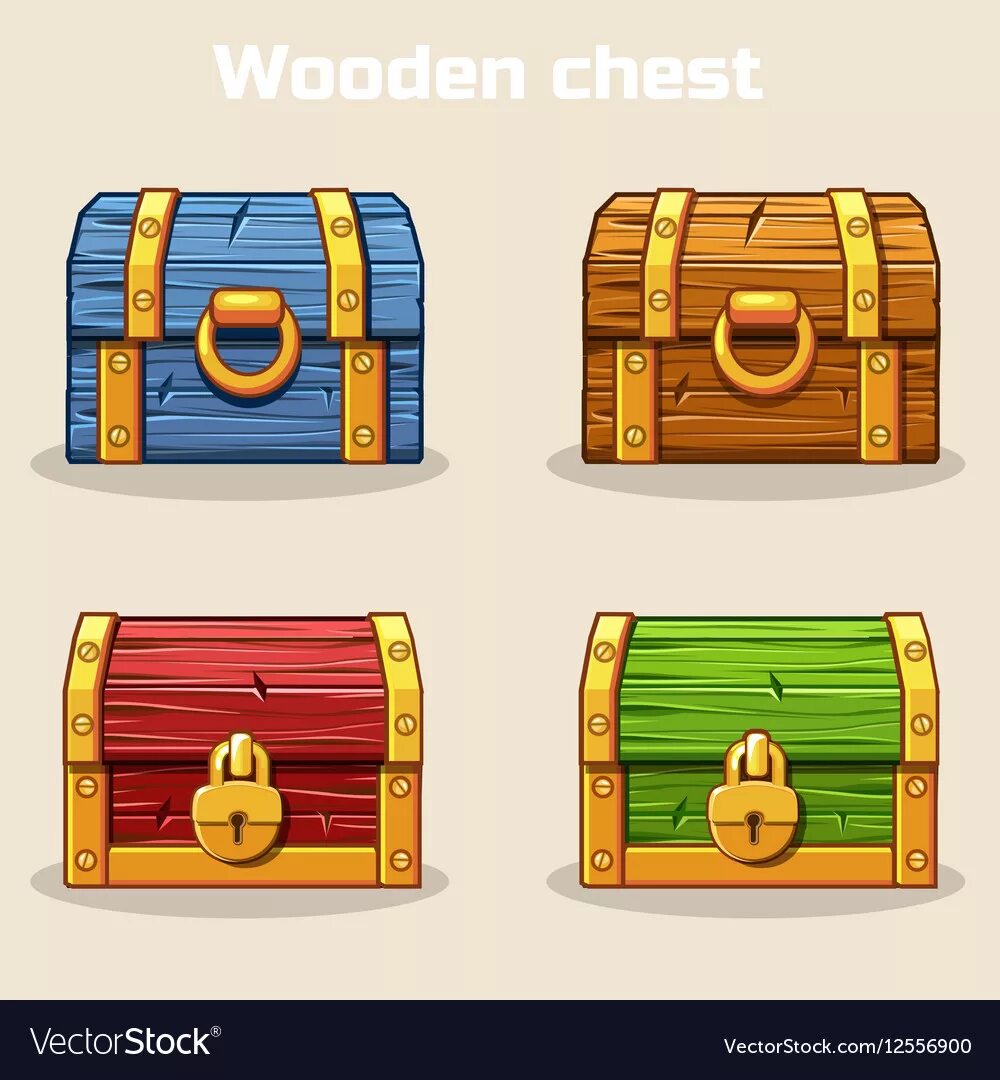 Colored chests