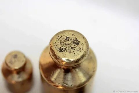 Латунная гиря