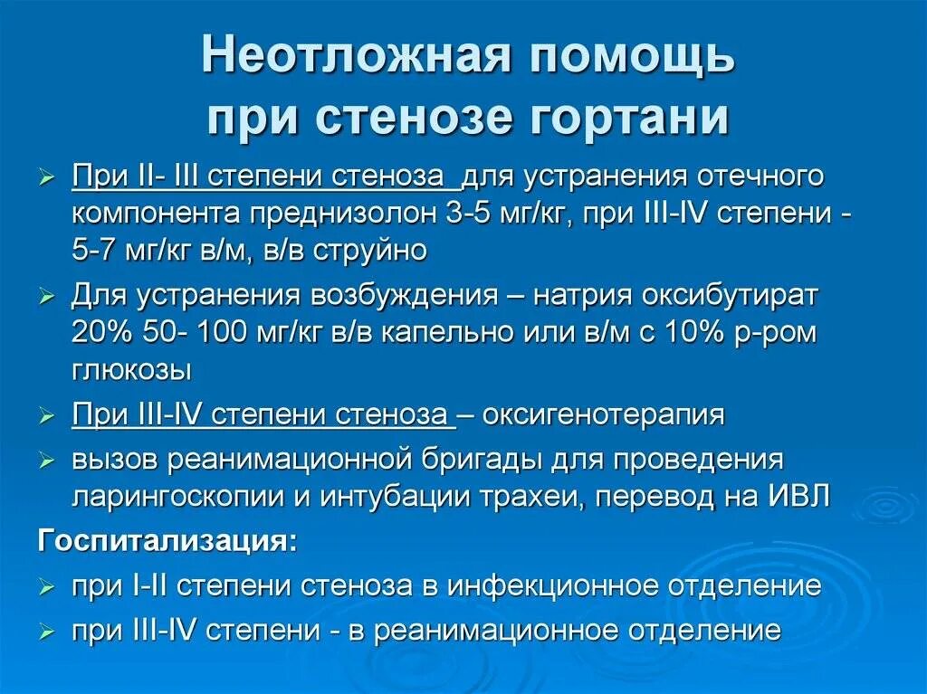 Ларингоспазм у взрослых симптомы и лечение причины
