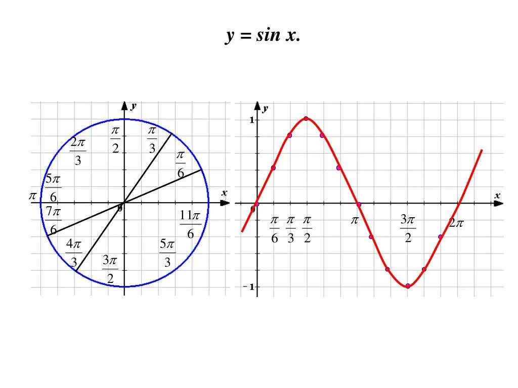 Синус и косинус на графике функции. График функции синус и косинус. График функции синус. Графики синуса и косинуса.