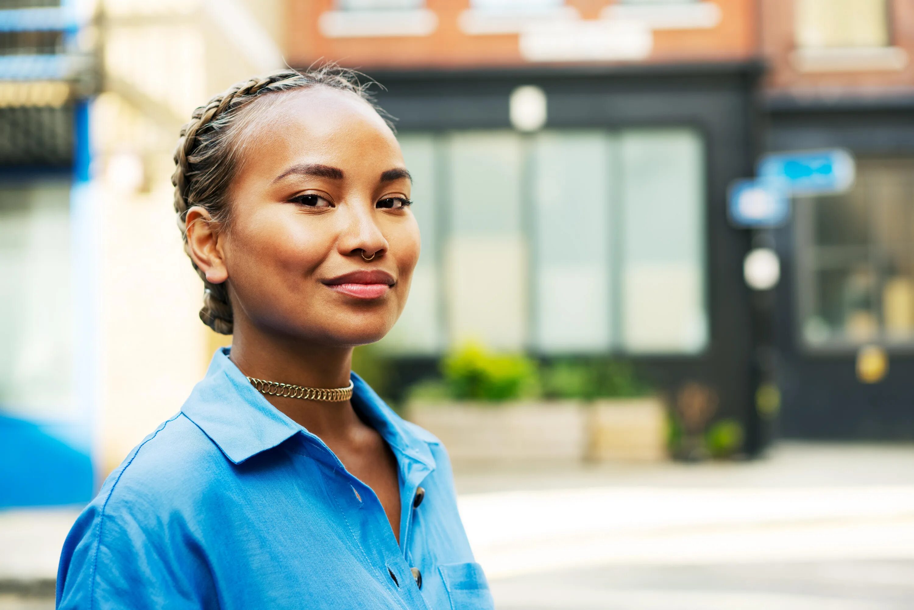 Ai portrait. Confidence for women. Confident woman. Confident woman picture.