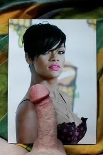 Slideshow rihanna cum.