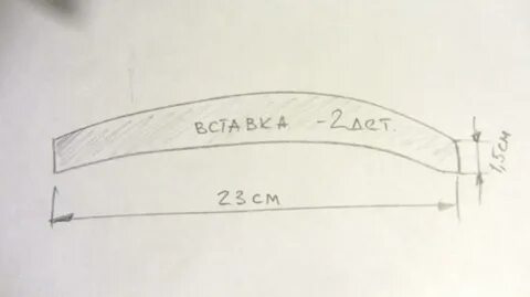 Выкройка пилотки для ребенка
