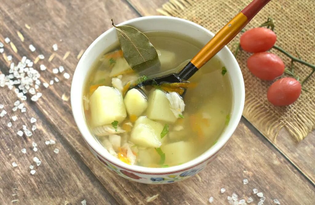 Уха из плотвы