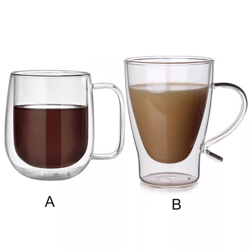 Чашка и кружка разница. Чашки для эспрессо с двойными стенками. Стеклянная Кружка с двойными стенками. Стеклянные чашки для эспрессо.
