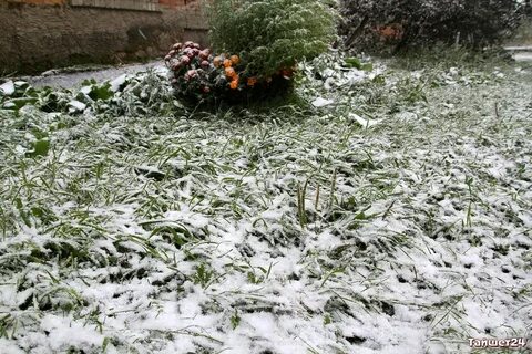 Первый снег на урале