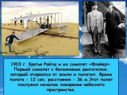 История первых полетов человека