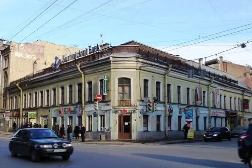 Угол загородного. Загородный 18 СПБ. Разъезжая 2. Дом Настасьи Филипповны. Угол загородного и большой Московской.