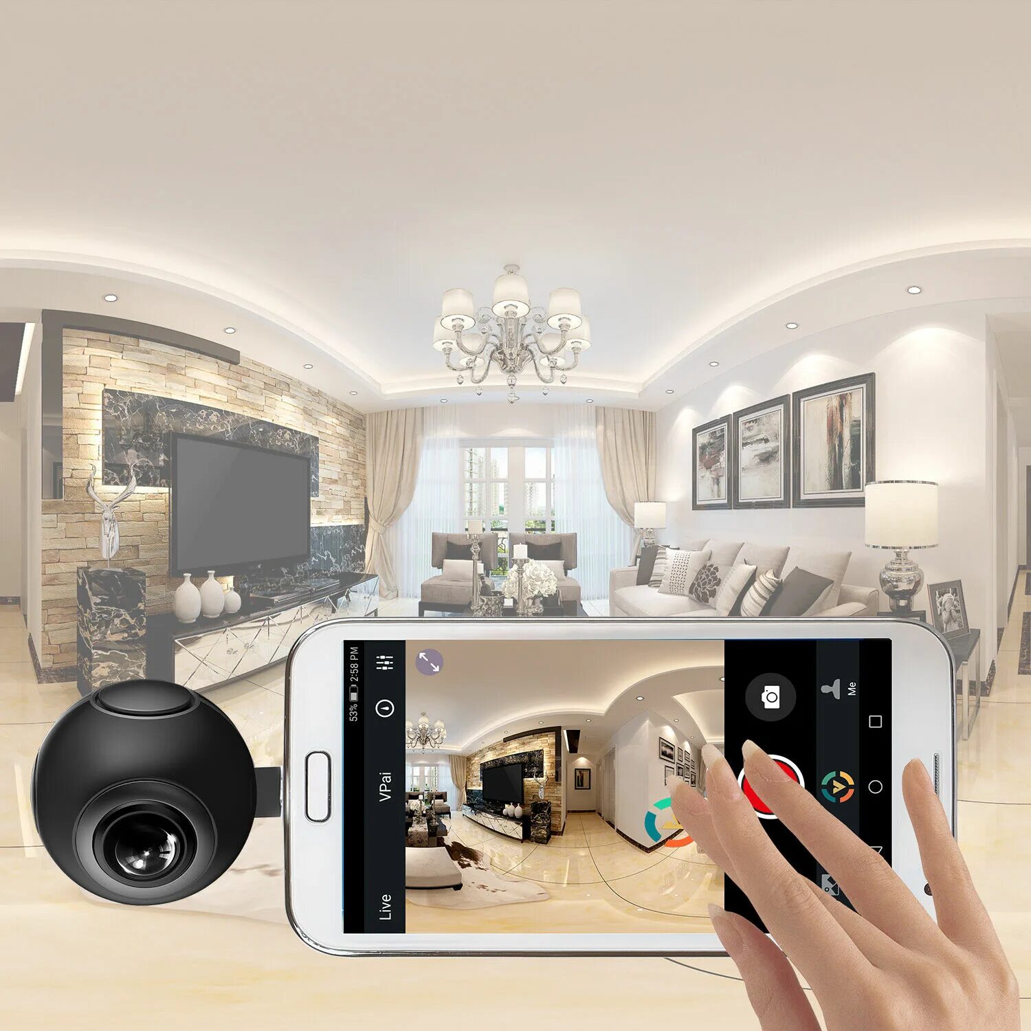 Как выглядит камера 4 кв м. Vr hanna 360. камера 360 фишай. камера 360 для вр. камера видеонаблюдения модель c-vr360.