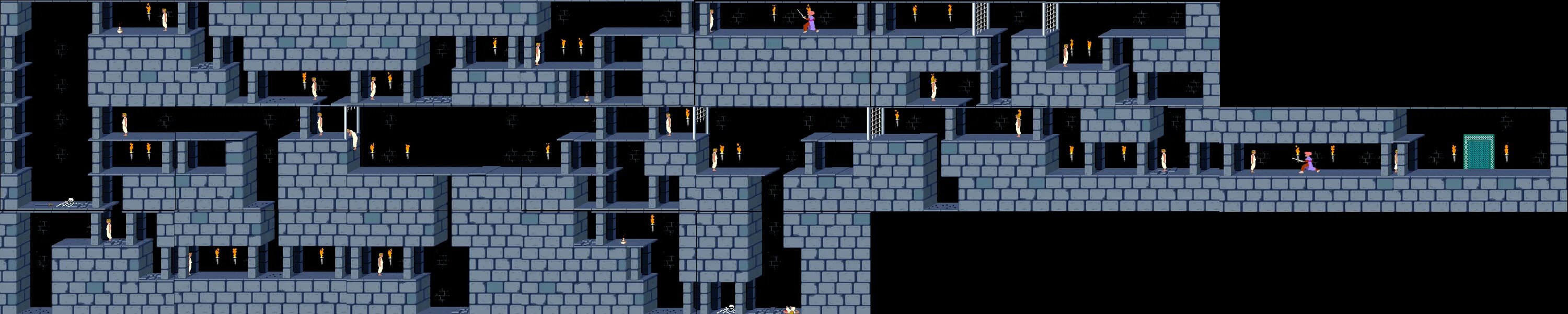 Как пройти уровень принц персии. Prince of persia 1989 карты уровней. prince of persia (игра, 1989). prince of persia 1989. принц оф персия игра 1989.