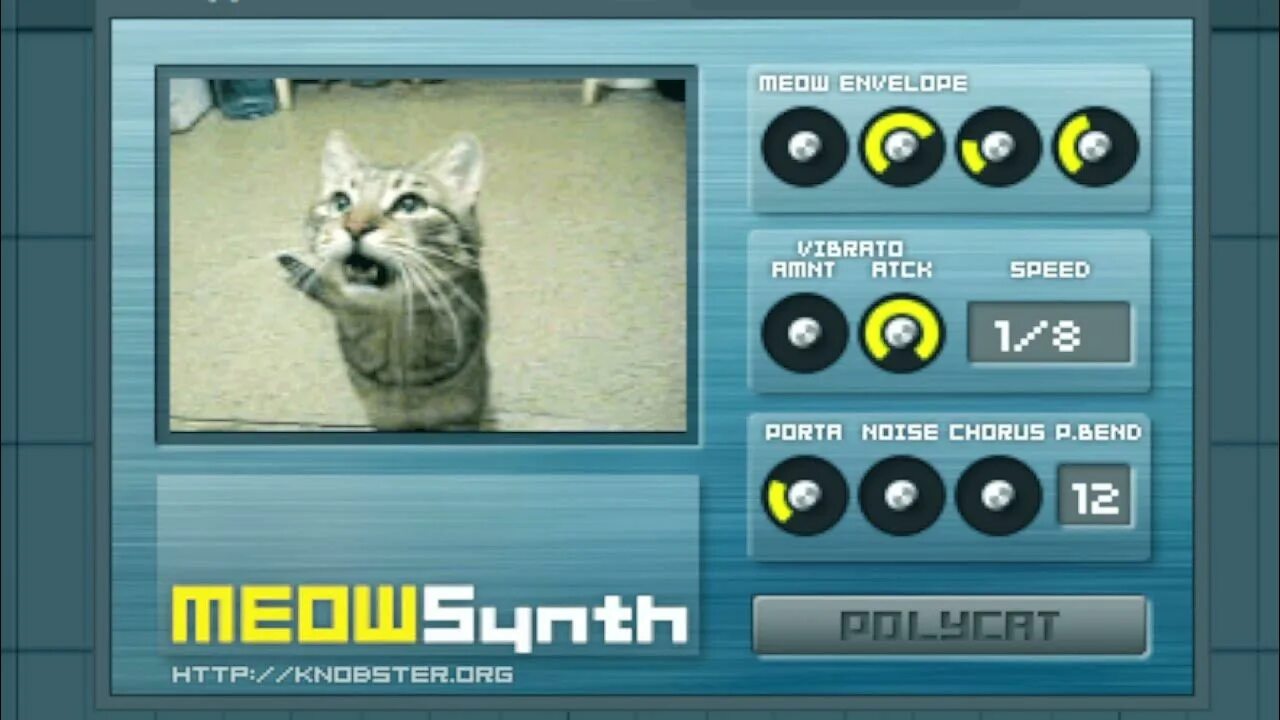 MEOWSYNTH. Meow Synth. Meow VST. Meow lvusm. Meow camera